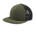 Port Authority Flexfit 110 Foam Outdoor Cap. C937 Army Green/ Black
