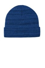 Port Authority Knit Cuff Beanie C939 True Royal Heather