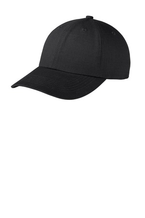 Port Authority Ripstop Cap C940 Black