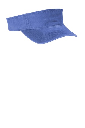 Port Authority Beach Wash Visor. C944 Blue Moon