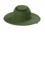 Port Authority Outdoor Ventilated Wide Brim Hat C947 Olive Leaf