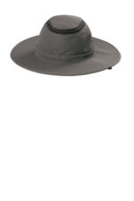 Port Authority Outdoor Ventilated Wide Brim Hat C947 Sterling Grey