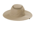 Port Authority Outdoor Ventilated Wide Brim Hat C947 Stone