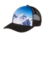 Port Authority Photo Real Snapback Trucker Cap C950 Snow Caps