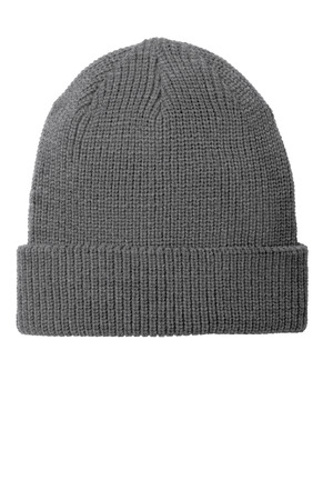 Port Authority Chunky Knit Beanie C958 Grey Smoke Heather