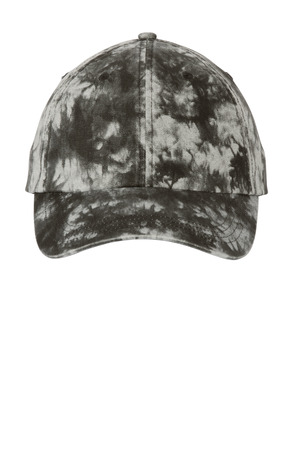 C961 - Black Port Authority Tie-Dye Cap C961 Black