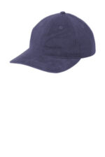 Port Authority Light Corduroy Dad Cap C973 Dress Blue Navy