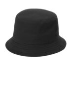 Port Authority Twill Short Brim Bucket Hat C976 Black