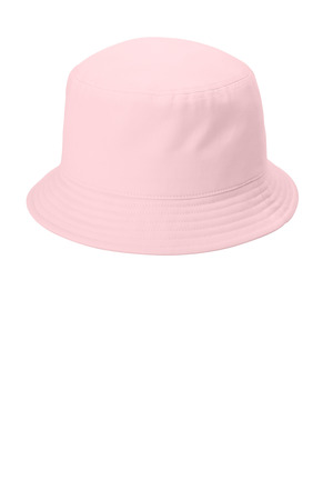 Port Authority Twill Short Brim Bucket Hat C976 Cloud Pink