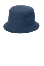 Port Authority Twill Short Brim Bucket Hat C976 River Blue Navy