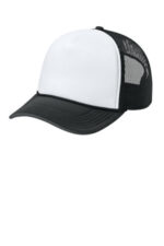 Port Authority Foam Truck'N Cap C993 White/ Deep Black/ Deep Black