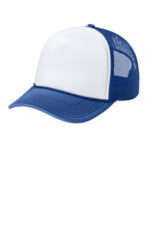 Port Authority Foam Truck'N Cap C993 White/ True Royal/ True Royal