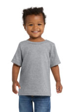 Port & Co Infant Core Cotton Tee. CAR54I Athletic Heather