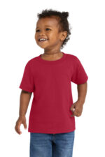 Port & Co Infant Core Cotton Tee. CAR54I Red