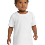 Port & Co Infant Core Cotton Tee. CAR54I White