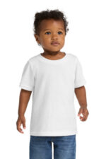 Port & Co Infant Core Cotton Tee. CAR54I White