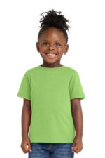 Port & Co Toddler Core Cotton Tee. CAR54T Lime