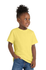Port & Co Toddler Core Cotton Tee. CAR54T Yellow