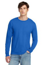 Champion Heritage 5.2-Oz Jersey Long Sleeve Tee CC8C Athletic Royal
