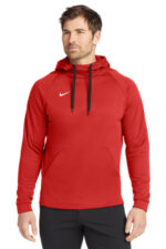 Nike Therma-FIT Pullover Fleece Hoodie CN9473 Team Scarlet