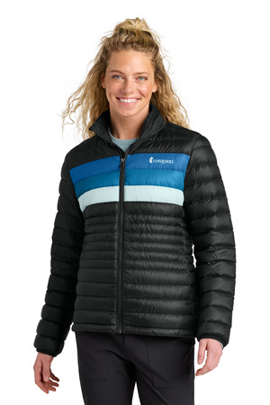 Cotopaxi Women's Fuego Down Jacket COTOW1688 Black/ Atlantic