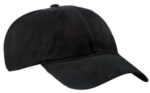 Port Authority Brushed Twill Low Profile Cap. CP77 Black