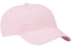 Port Authority Brushed Twill Low Profile Cap. CP77 Light Pink