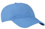 Port Authority Brushed Twill Low Profile Cap. CP77 Carolina Blue