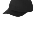 Port Authority Washed Twill Cap. CP78 Black