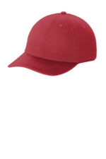 Port Authority Washed Twill Cap. CP78 Red