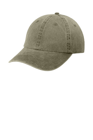 Port Authority Pigment-Dyed Cap. CP84 Khaki