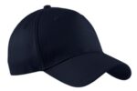 Port Authority Five-Panel Twill Cap. CP86 Navy