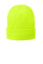 Port Authority Fleece-Lined Knit Cap. CP90L Neon Yellow