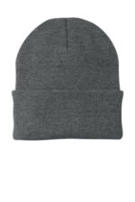 Port Authority Knit Cap. CP90 Athletic Oxford
