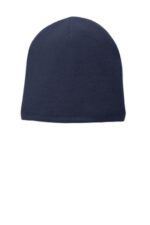 Port Authority Fleece-Lined Beanie Cap. CP91L Navy