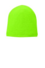 Port Authority Fleece-Lined Beanie Cap. CP91L Neon Green