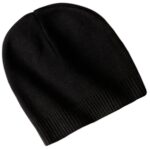 Port Authority 100% Cotton Beanie. CP95 Black