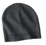 Port Authority 100% Cotton Beanie. CP95 Graphite