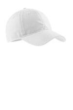 Port Authority Soft Brushed Canvas Cap. CP96 White