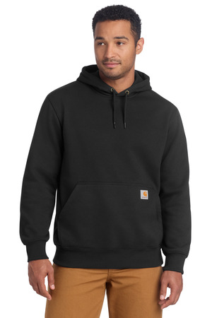 Carhartt Rain Defender Paxton Heavyweight Hooded Sweatshirt. CT100615 Black