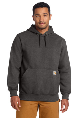 Carhartt Rain Defender Paxton Heavyweight Hooded Sweatshirt. CT100615 Carbon Heather