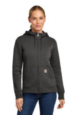 Carhartt Women's Clarksburg Full-Zip Hoodie CT102788 Carbon Heather
