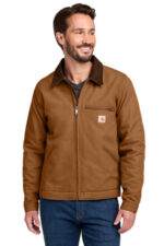 Carhartt Duck Detroit Jacket CT103828 Carhartt Brown