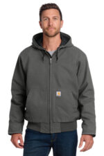 Carhartt Washed Duck Active Jac. CT104050 Gravel