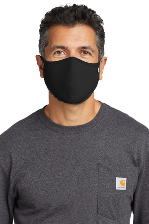 Carhartt Cotton Ear Loop Face Mask (3 pack) CT105160 Black