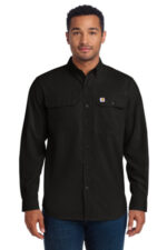 Carhartt Force Solid Long Sleeve Shirt CT105291 Black