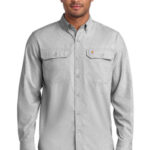 Carhartt Force Solid Long Sleeve Shirt CT105291 Steel