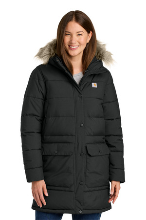 Carhartt Women's Montana Insulated Hooded Coat CT105456 Black