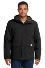 Carhartt Super Dux Insulated Hooded Coat CT105533 Black