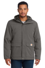 Carhartt Super Dux Insulated Hooded Coat CT105533 Gravel